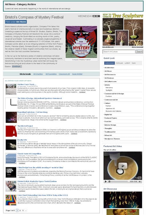 News Plus Theme Category Page