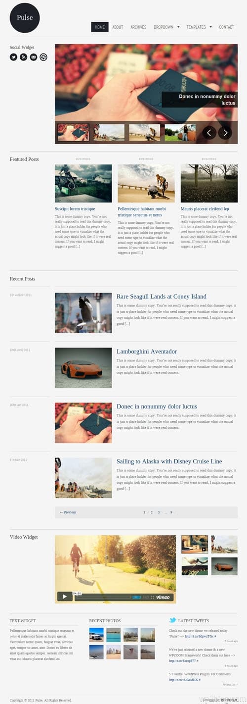 Pulse Premium WordPress Theme