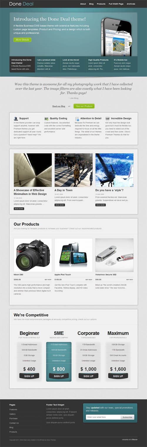 donedeal wordpress theme