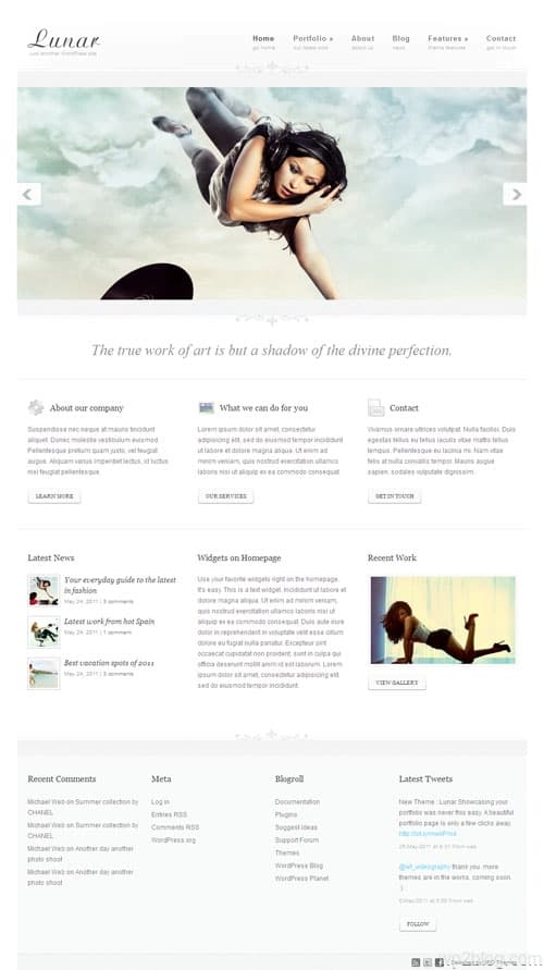 Lunar Premium WordPress Theme