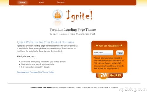 ignite wordpress themes