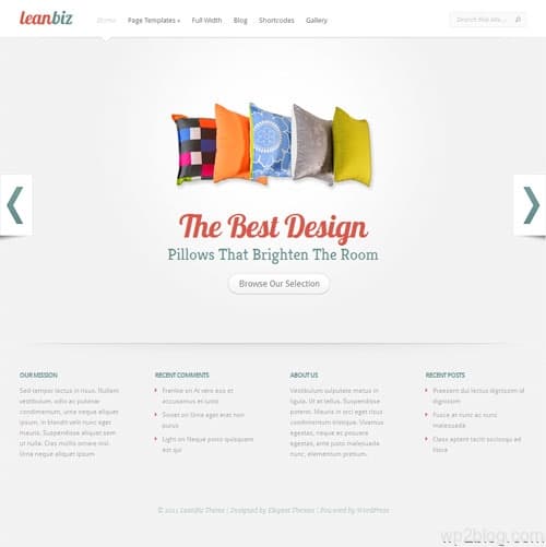 Lean Biz Premium WordPress Theme