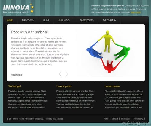 Innova Business WordPress Theme