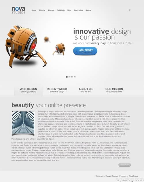 Nova Premium WordPress Theme