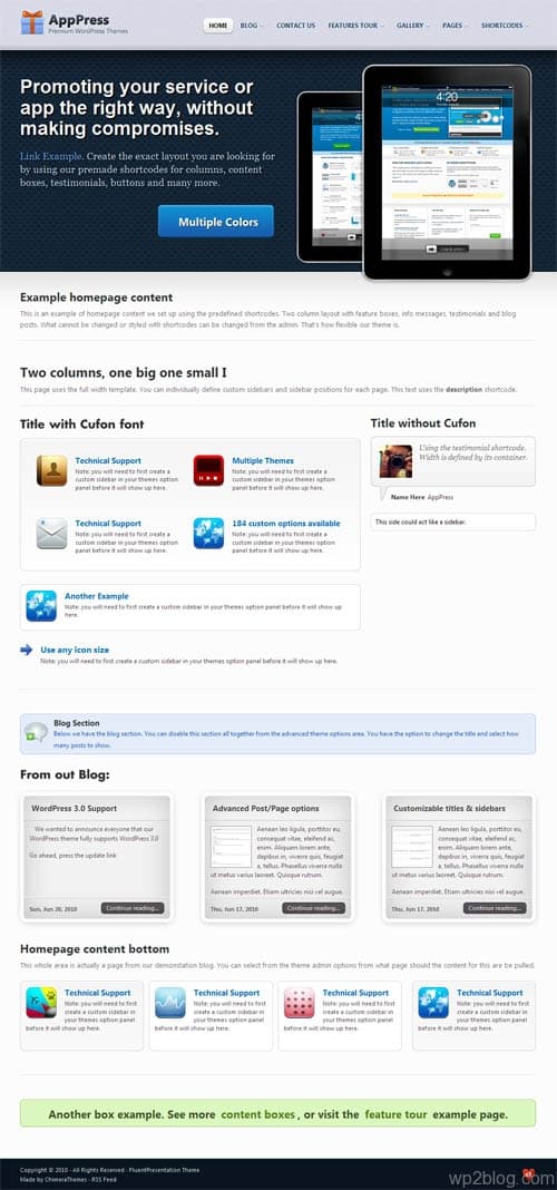 apppress wordpress theme