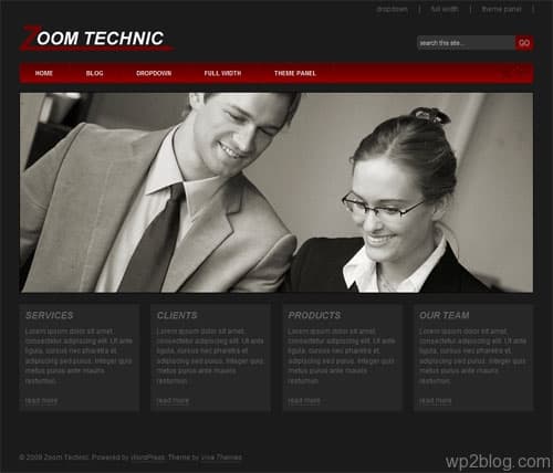 Zoom Technic WordPress Theme