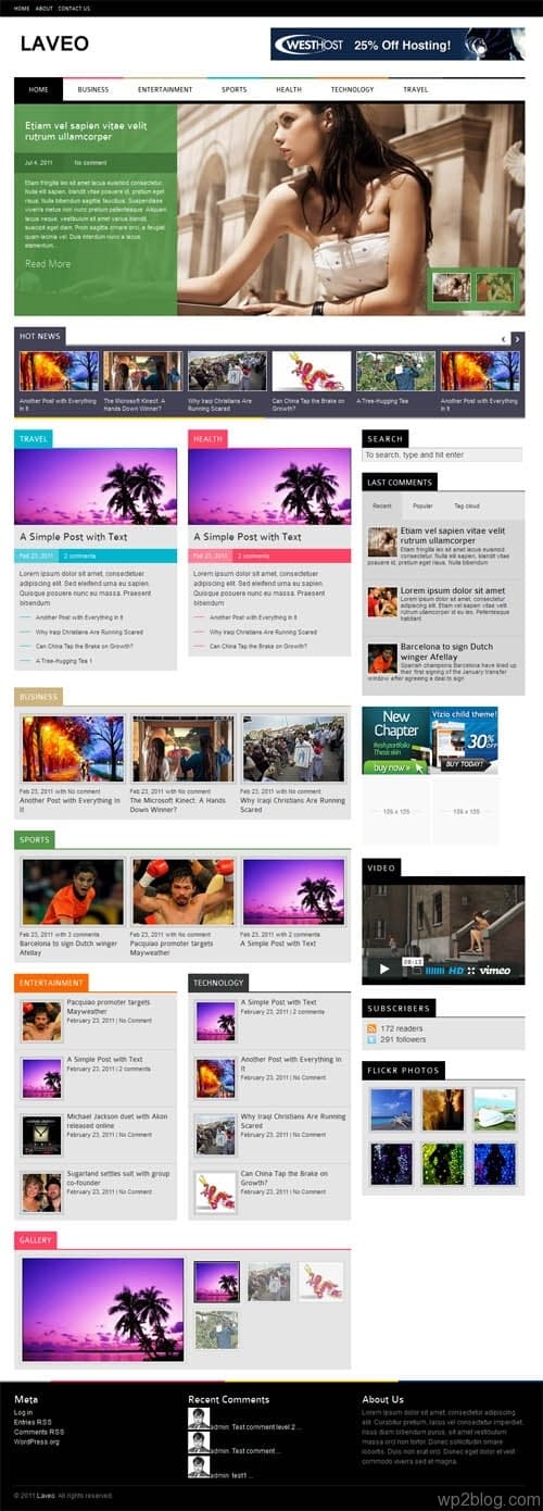 laveo wordpress theme