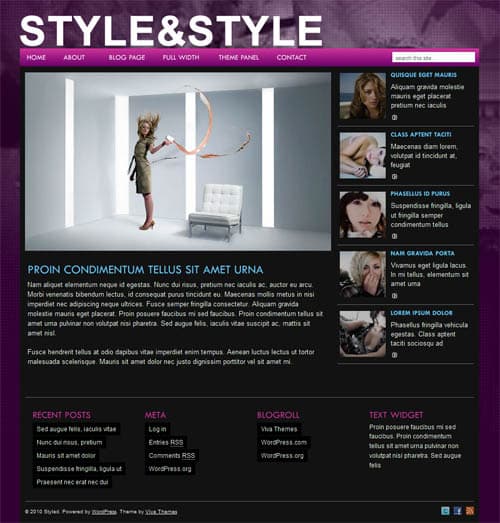 styled-wordpress-theme