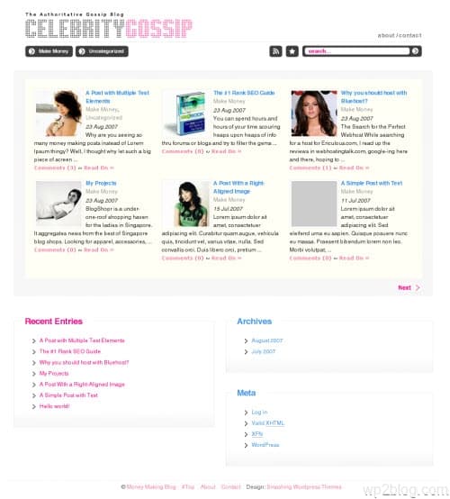 celebrity gossip wordpress theme