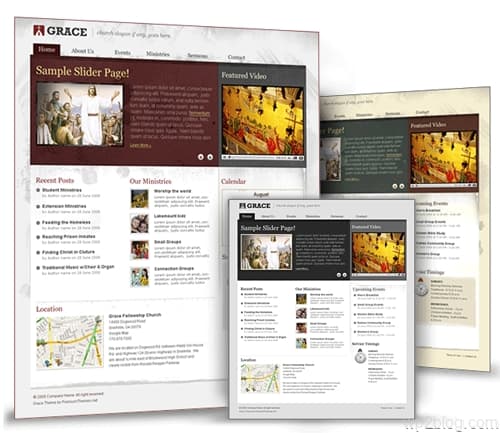 grace wordpress theme