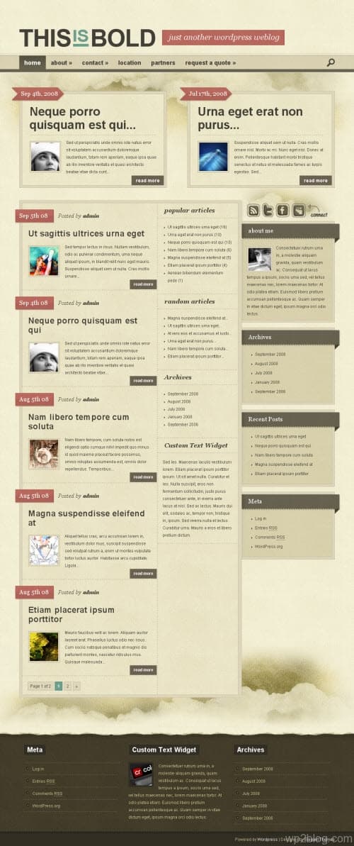 Bold Premium WordPress Theme