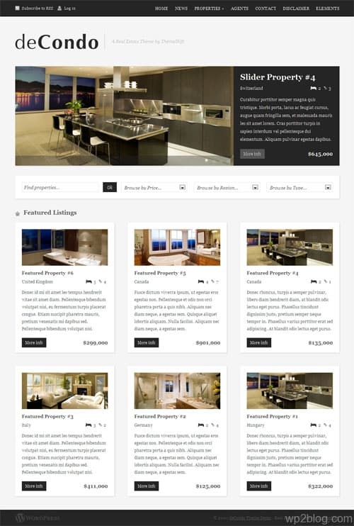 decondo wordpress theme