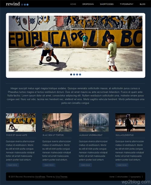 Rewind Premium WordPress Theme