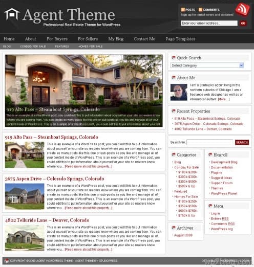 agent 3.0 wordpress theme