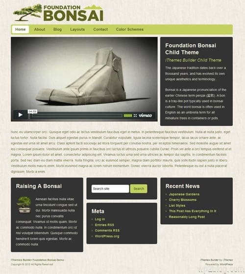foundation bonzi wordpress theme