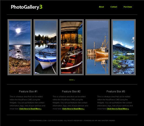 Photo Gallery 3 theme