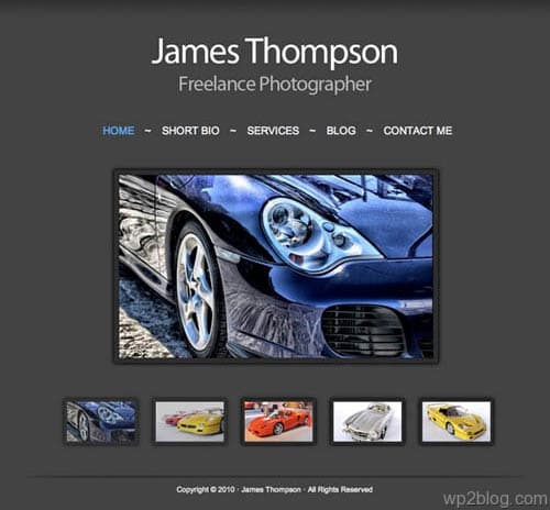 photo wordpress theme