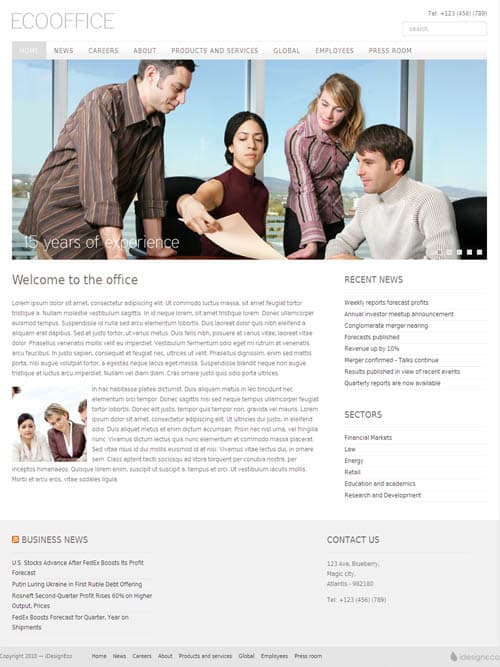 eco-office-wordpress-theme