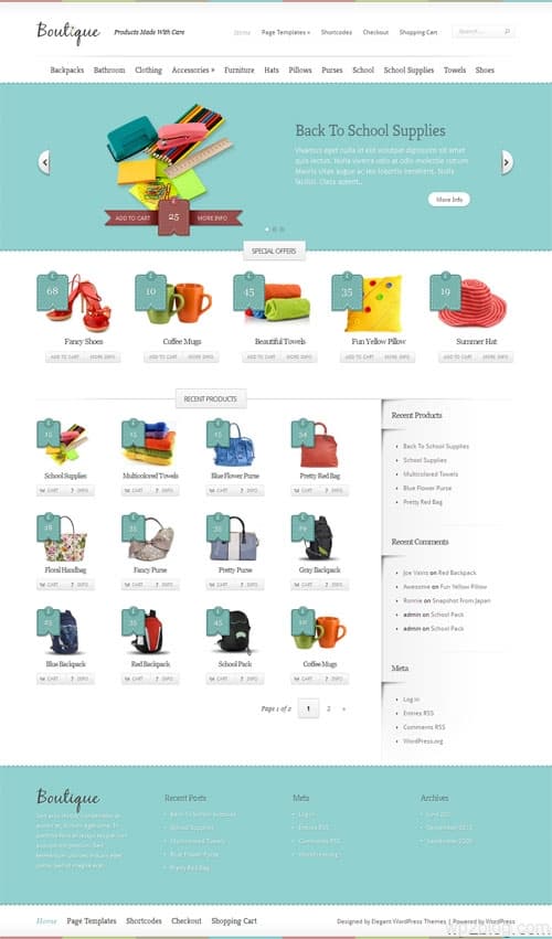 boutique-wordpress-theme