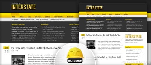 americana interstate wordpress theme