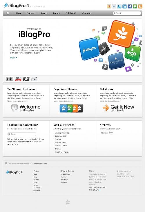 iBlogPro-theme