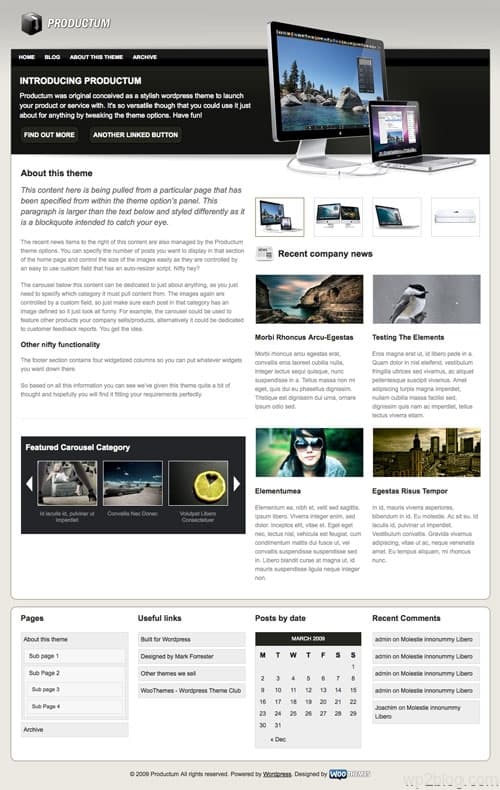 productum wordpress theme