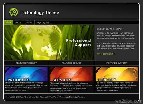 tech theme ithemes