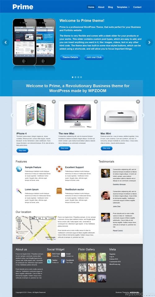 Prime WordPress Theme