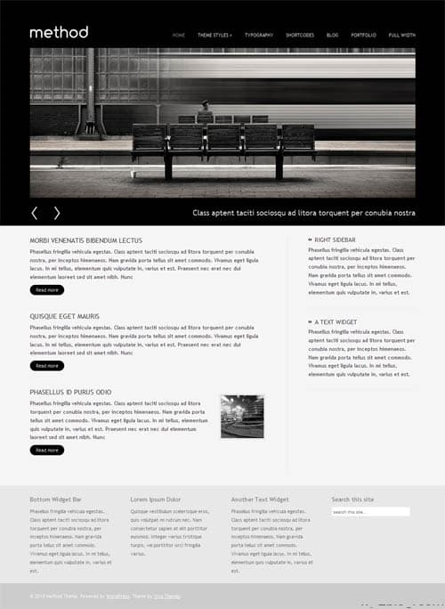 Method Business Portfolio WordPress Theme