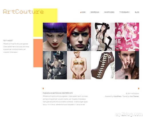 ArtCouture Premium WordPress Theme