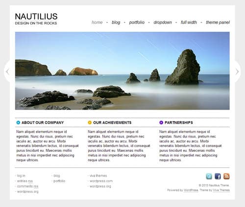 nautilius-wordpress-theme