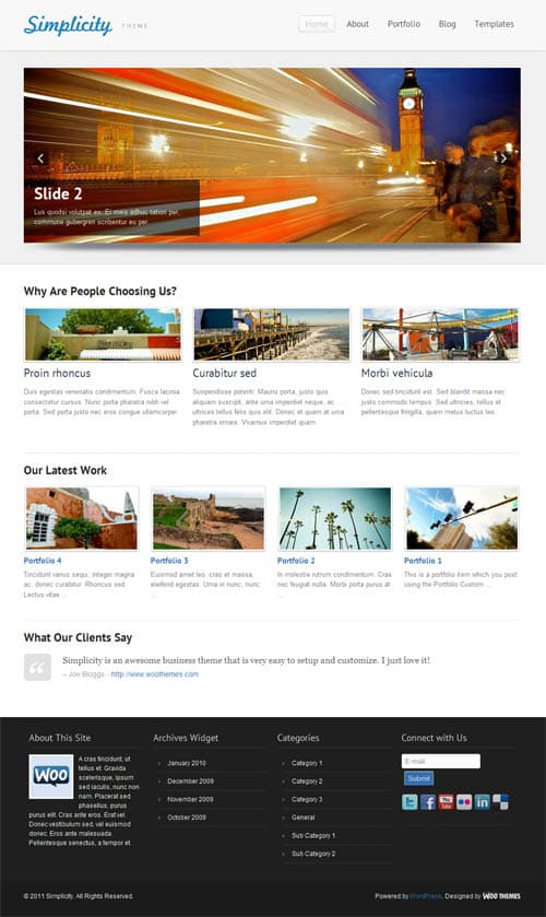 simplicity-wordpress-theme