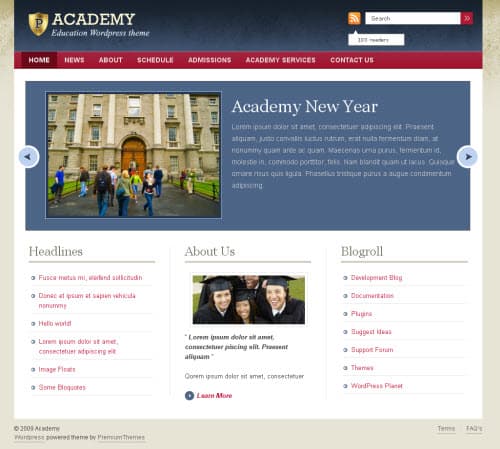 academy-theme