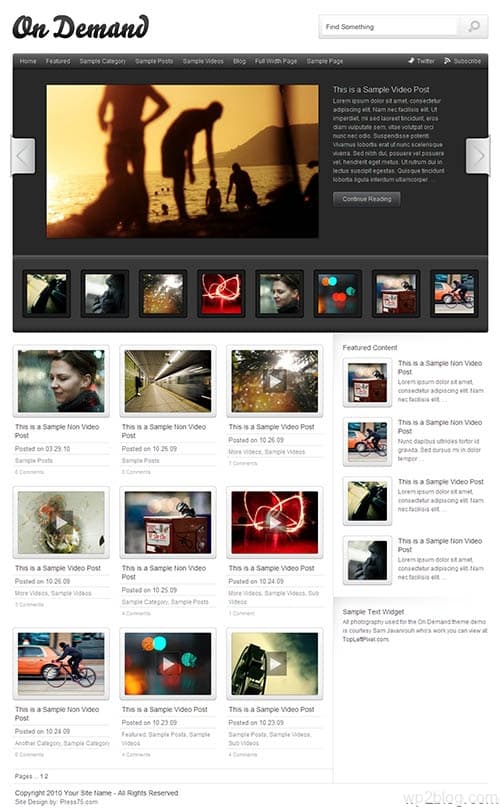 on demand 2.0 wordpress theme