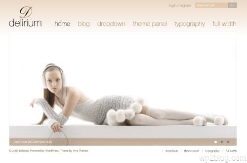 Delirium Premium WordPress Theme