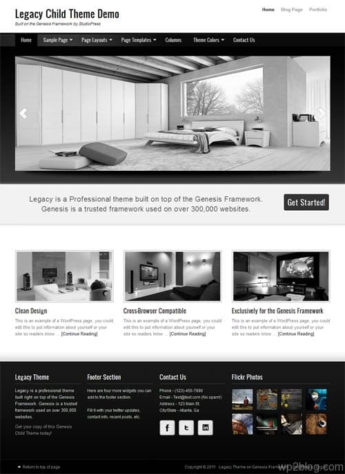 Legacy Premium WordPress Theme