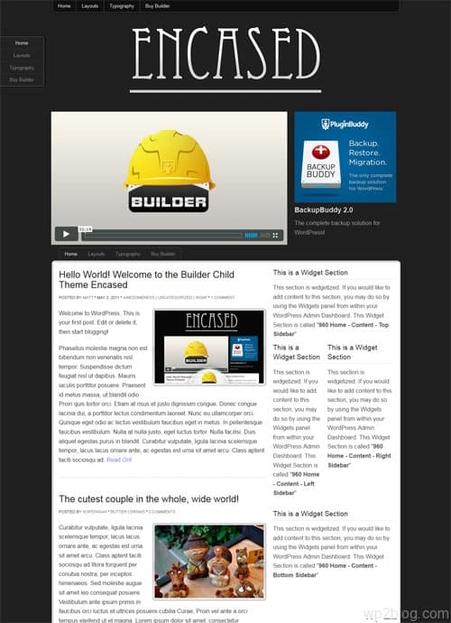 Encased Premium WordPress Theme