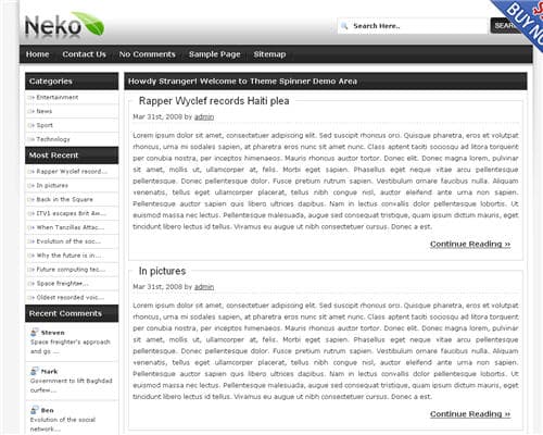 Neko WordPress Theme