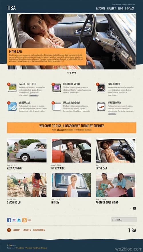 tisa wordpress theme