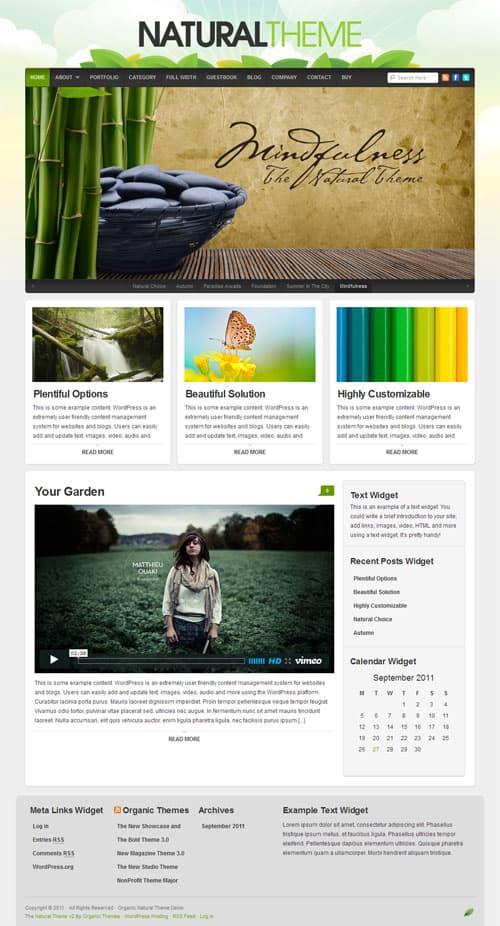 natural-wordpress-theme