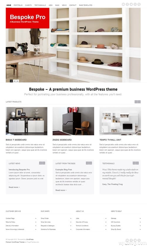 Bespoke Pro Business WordPress Theme