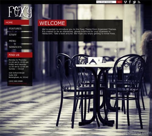 Foxy Business Premium WordPress Theme