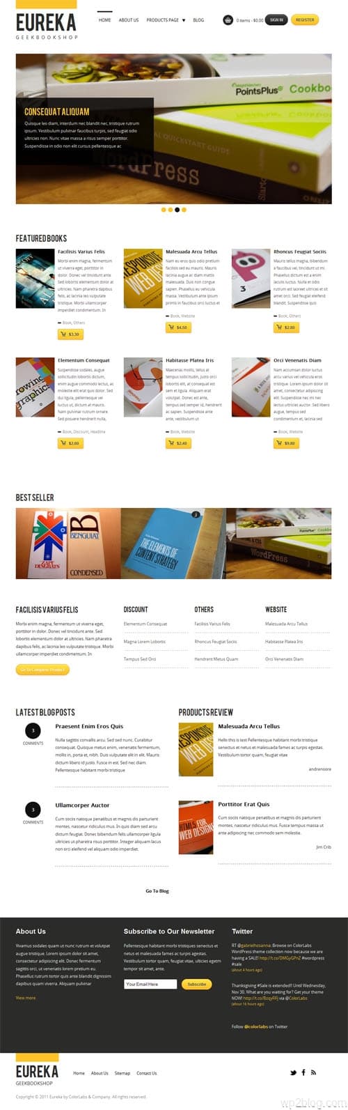 Eureka Ecommerce WordPress Theme