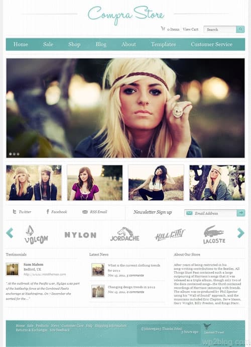 Compra Ecommerce WordPress Theme