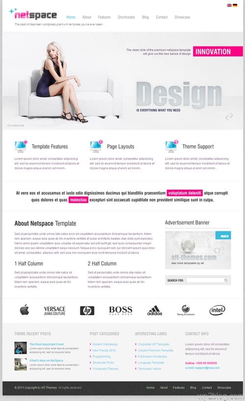 Netspace WordPress Theme