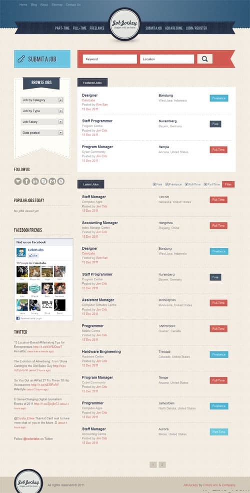 Job Board WordPress Theme