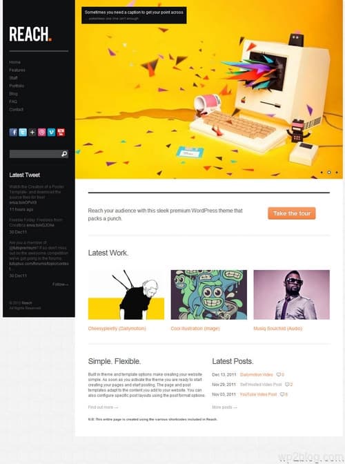 Reach WordPress Theme