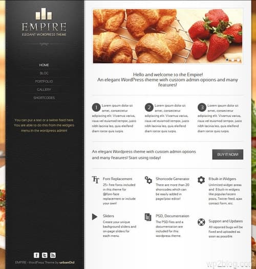 Empire WordPress Theme