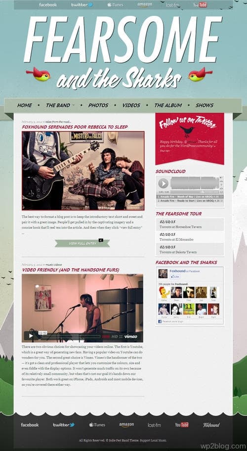 Indie Fest WordPress Theme