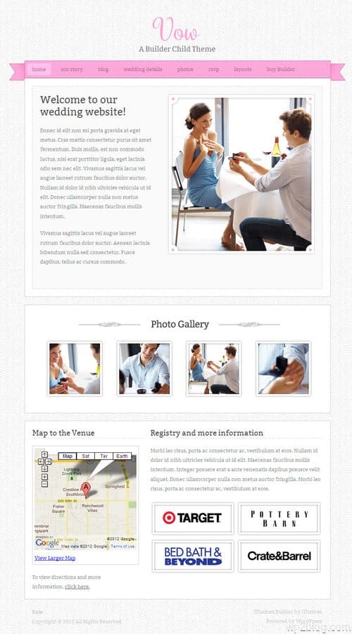 Vow WordPress Theme